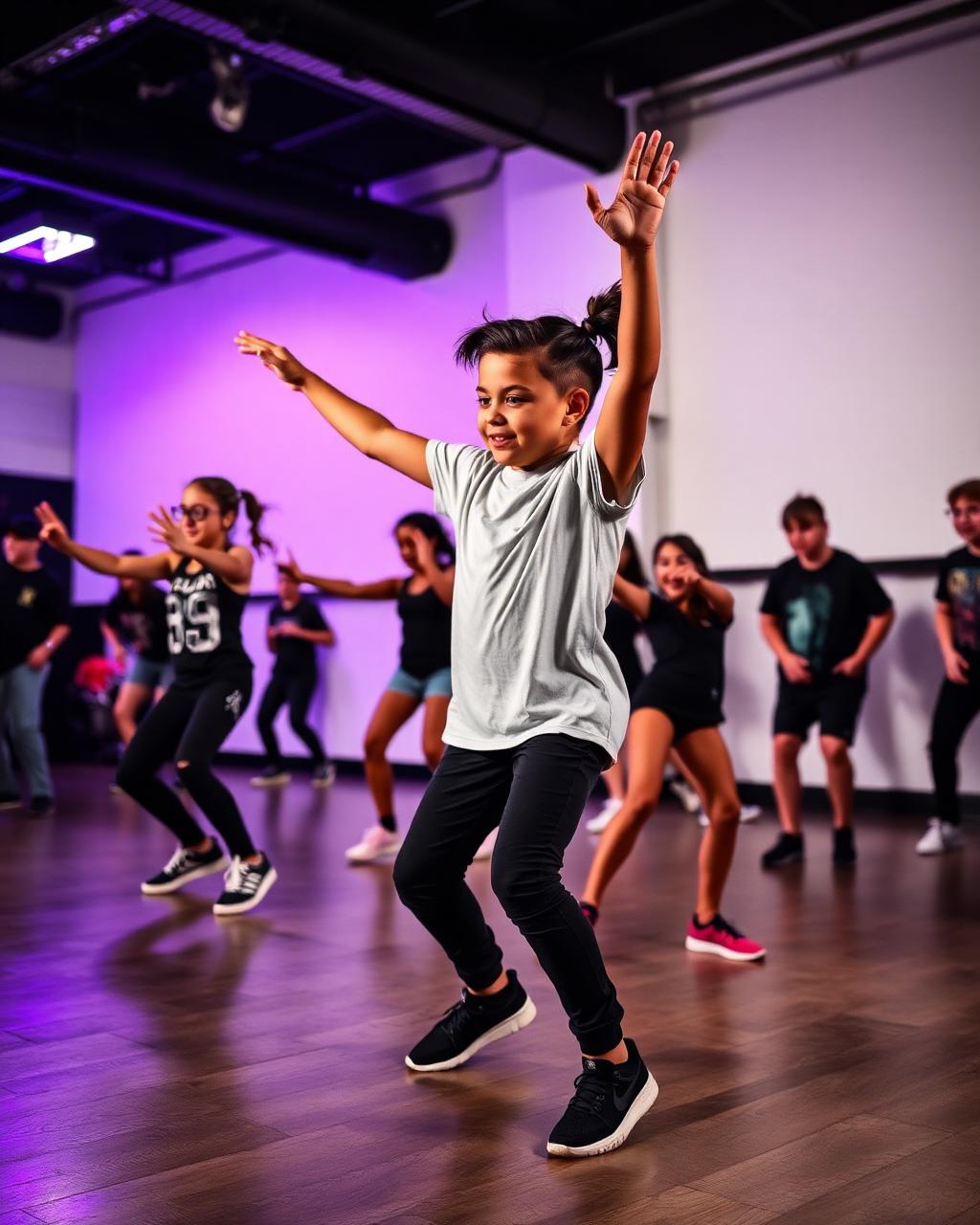 Clase de baile de Inspira Moviendo Fronteras