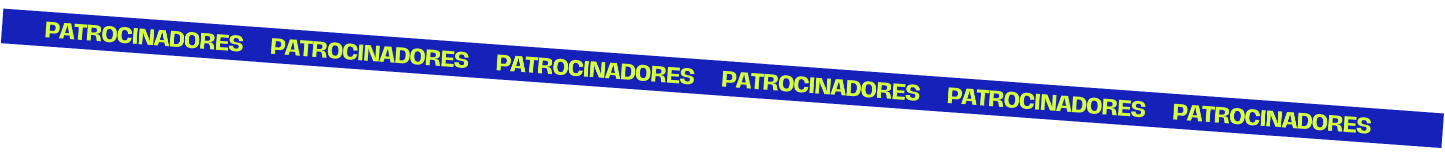 Patrocinadores banner